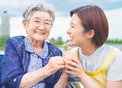 相談支援の様子（ご本人とスタッフ）